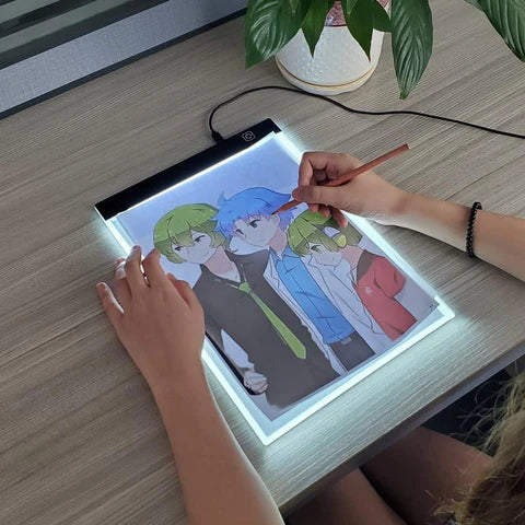 Caderno Led Regulável para Desenho